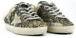 GOLDEN GOOSE SUPERSTAR SABOT BLACK/GOLD -Modeboetiek Schoenenwinkel 42926 2