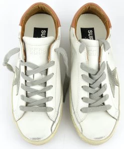 GOLDEN GOOSE SUPERSTAR CLASSIC WHITE ICE/BROWN -Modeboetiek Schoenenwinkel 42927 5