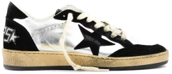 GOLDEN GOOSE BALLSTAR BLACK SILVER -Modeboetiek Schoenenwinkel 42987