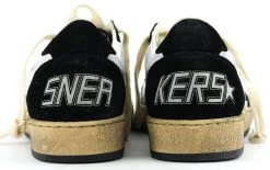 GOLDEN GOOSE BALLSTAR BLACK SILVER -Modeboetiek Schoenenwinkel 42987 3