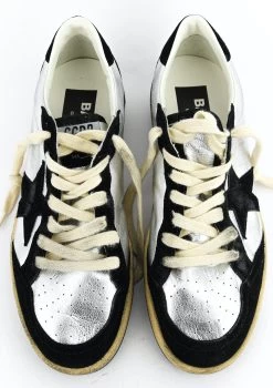 GOLDEN GOOSE BALLSTAR BLACK SILVER -Modeboetiek Schoenenwinkel 42987 5