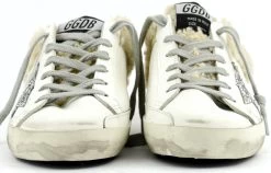 GOLDEN GOOSE SABOT WHITE SILVER -Modeboetiek Schoenenwinkel 42989 4