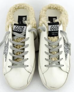 GOLDEN GOOSE SABOT WHITE SILVER -Modeboetiek Schoenenwinkel 42989 5