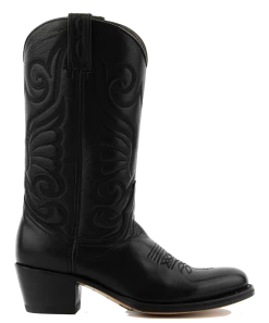 PAUL WARMER KANSAS DE LUXE WESTERN BLACK -Modeboetiek Schoenenwinkel 43073