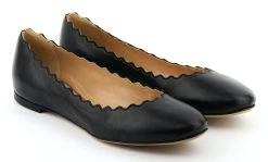 Chloé CHLOE LAUREN BALLERINA BLACK LEATHER -Modeboetiek Schoenenwinkel 43083 2