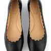 Chloé CHLOE LAUREN BALLERINA BLACK LEATHER