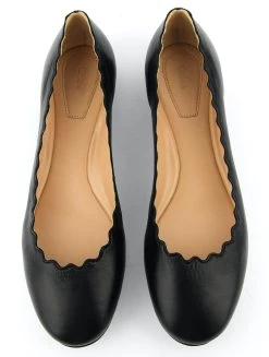 Chloé CHLOE LAUREN BALLERINA BLACK LEATHER
