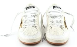 GOLDEN GOOSE BALL STAR WHITE BEIGE -Modeboetiek Schoenenwinkel 43087 4