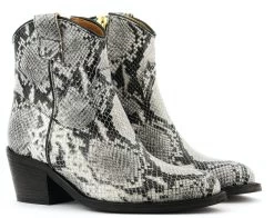 PAUL WARMER BLAIR WESTERN BOOT PITONE -Modeboetiek Schoenenwinkel 43157 2