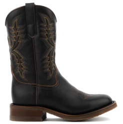 PAUL WARMER VINTAGE WESTERN BLACK -Modeboetiek Schoenenwinkel 43190