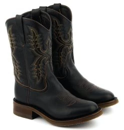 PAUL WARMER VINTAGE WESTERN BLACK -Modeboetiek Schoenenwinkel 43190 3