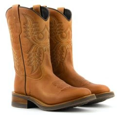 PAULWARMER WESTERN VINTAGE TAN -Modeboetiek Schoenenwinkel 43191 2