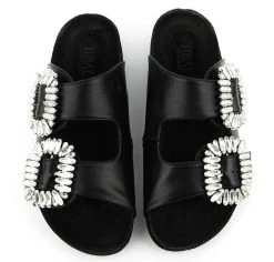 TORAL BAQUETTE JEWEL SANDAL BLACK -Modeboetiek Schoenenwinkel 43226 4