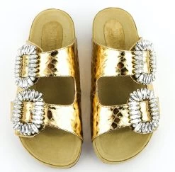 TORAL BAQUETTE JEWEL SANDAL GOLD -Modeboetiek Schoenenwinkel 43230 4