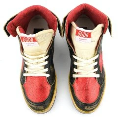 GOLDENGOOSE SKY STAR BLACK/RED -Modeboetiek Schoenenwinkel 43267 5