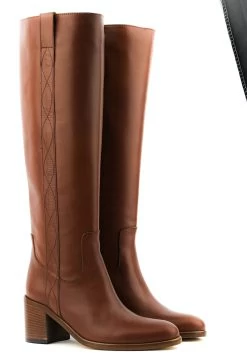 PAUL WARMER BECKY RIDING BOOT CUOIO -Modeboetiek Schoenenwinkel 43274 2