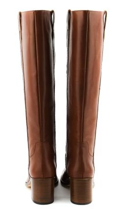 PAUL WARMER BECKY RIDING BOOT CUOIO