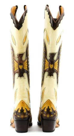 PAUL WARMER 70'S WESTERN COFFEE -Modeboetiek Schoenenwinkel 43420 3