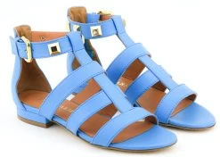 PAUL WARMER ROMAN SANDAL BLUE -Modeboetiek Schoenenwinkel 43447 3