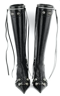 BALENCIAGA CAGOLE LONGBOOT BLACK