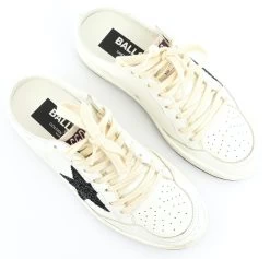 GOLDEN GOOSE BALLSTAR SABOT WHITE BLACK -Modeboetiek Schoenenwinkel 43551 4