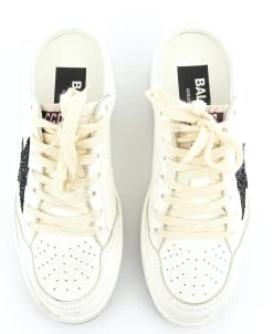 GOLDEN GOOSE BALLSTAR SABOT WHITE BLACK -Modeboetiek Schoenenwinkel 43551 5
