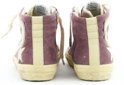 GOLDEN GOOSE SLIDE CLASSIC VIOLET IVORY -Modeboetiek Schoenenwinkel 43552 4