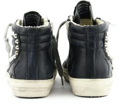 GOLDEN GOOSE SLIDE CLASIC BLACK STUDS -Modeboetiek Schoenenwinkel 43553 3