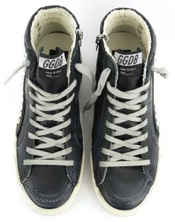 GOLDEN GOOSE SLIDE CLASIC BLACK STUDS -Modeboetiek Schoenenwinkel 43553 5