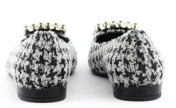 PAUL WARMER CARRE BALLERINA PIED DU POULE -Modeboetiek Schoenenwinkel 43575 6