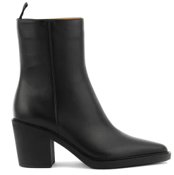GIANVITO ROSSI DYLAN WESTERN BLACK -Modeboetiek Schoenenwinkel 43608