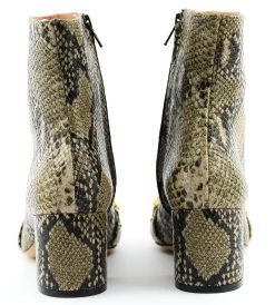 ROBERTO FESTA AVILA BOOTIE SQUARE CHAIN SNAKE -Modeboetiek Schoenenwinkel 43613 5