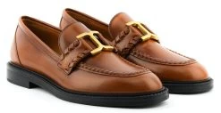 Chloé CHLOE MARCIE LOAFER TAN -Modeboetiek Schoenenwinkel 43618 2