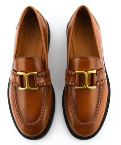 Chloé CHLOE MARCIE LOAFER TAN -Modeboetiek Schoenenwinkel 43618 6