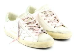 GOLDEN GOOSE SUPERSTAR ICE WHITE GREEN