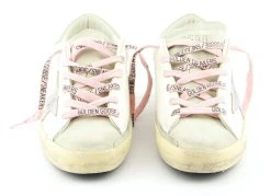 GOLDEN GOOSE SUPERSTAR ICE WHITE GREEN -Modeboetiek Schoenenwinkel 43681 4