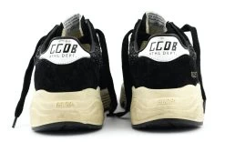 GOLDEN GOOSE RUNNING BLACK GLITTER