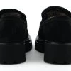 PAUL WARMER ALICIA LOAFER SHEARLING BLACK