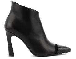 PAUL WARMER CHARISSA ANKLEBOOTIE BLACK -Modeboetiek Schoenenwinkel 43742