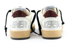 GOLDEN GOOSE BALL STAR WHITE BORDO -Modeboetiek Schoenenwinkel 43776 3