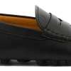 TOD'S MOCCASINE MACRO BLACK