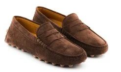 TOD'S MOCCASINE MACRO BROWN -Modeboetiek Schoenenwinkel 43807 2