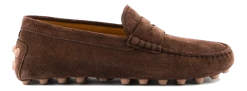 TOD'S MOCCASINE MACRO BROWN -Modeboetiek Schoenenwinkel 43807