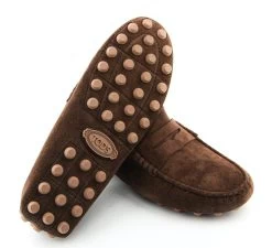 TOD'S MOCCASINE MACRO BROWN -Modeboetiek Schoenenwinkel 43807 6