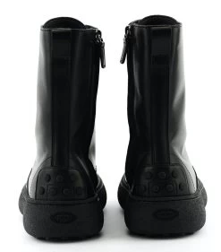 TOD'S W.G LACE UP BOOT BLACK -Modeboetiek Schoenenwinkel 43810 3