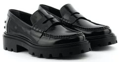 TOD'S LOAFER BLACK -Modeboetiek Schoenenwinkel 43812 2