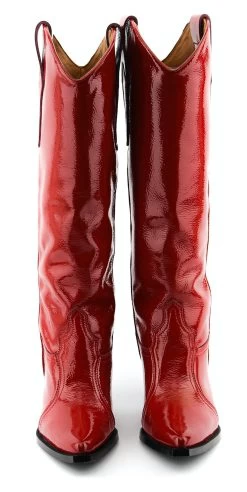 TORAL ANA WESTERN BOOT RED PATENT -Modeboetiek Schoenenwinkel 43820 4