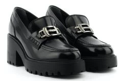 HOGAN MOCCASINE HIGHSHINE BLACK -Modeboetiek Schoenenwinkel 43843 2