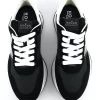 HOGAN H641 SNEAKER BLACK/SILVER