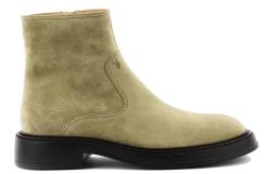 TOD'S ANKLE BOOT BEIGE SUEDE -Modeboetiek Schoenenwinkel 43861